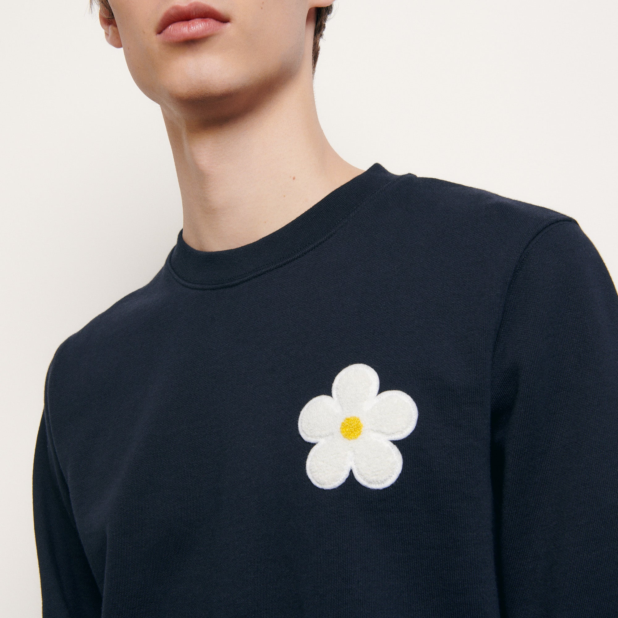 Sweat avec patch brodé Sandro seconde main