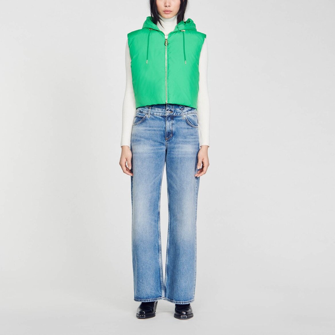 Doudoune sans manches Sandro seconde main