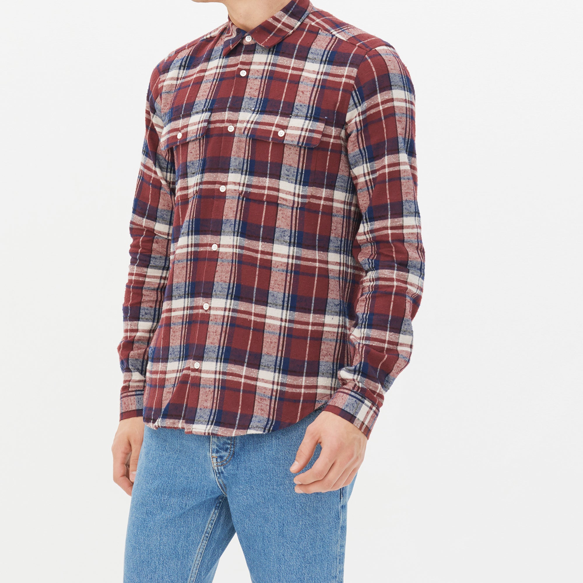 Chemise Bordeaux Sandro seconde main