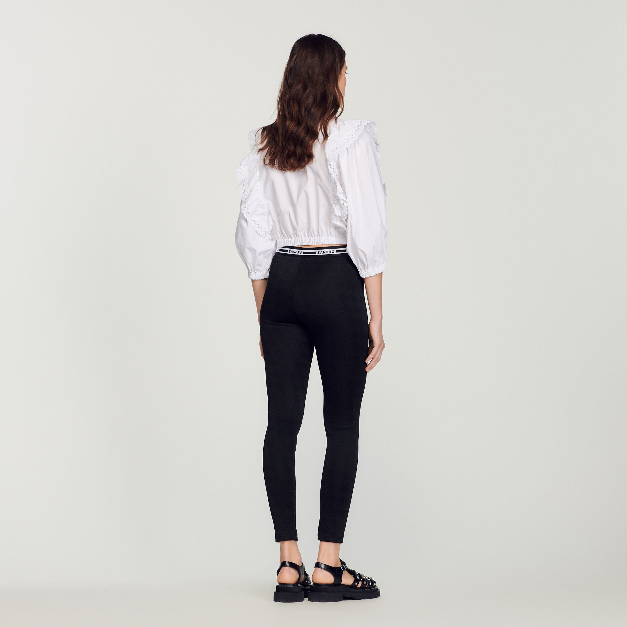 Legging jacquard Sandro Sandro seconde main