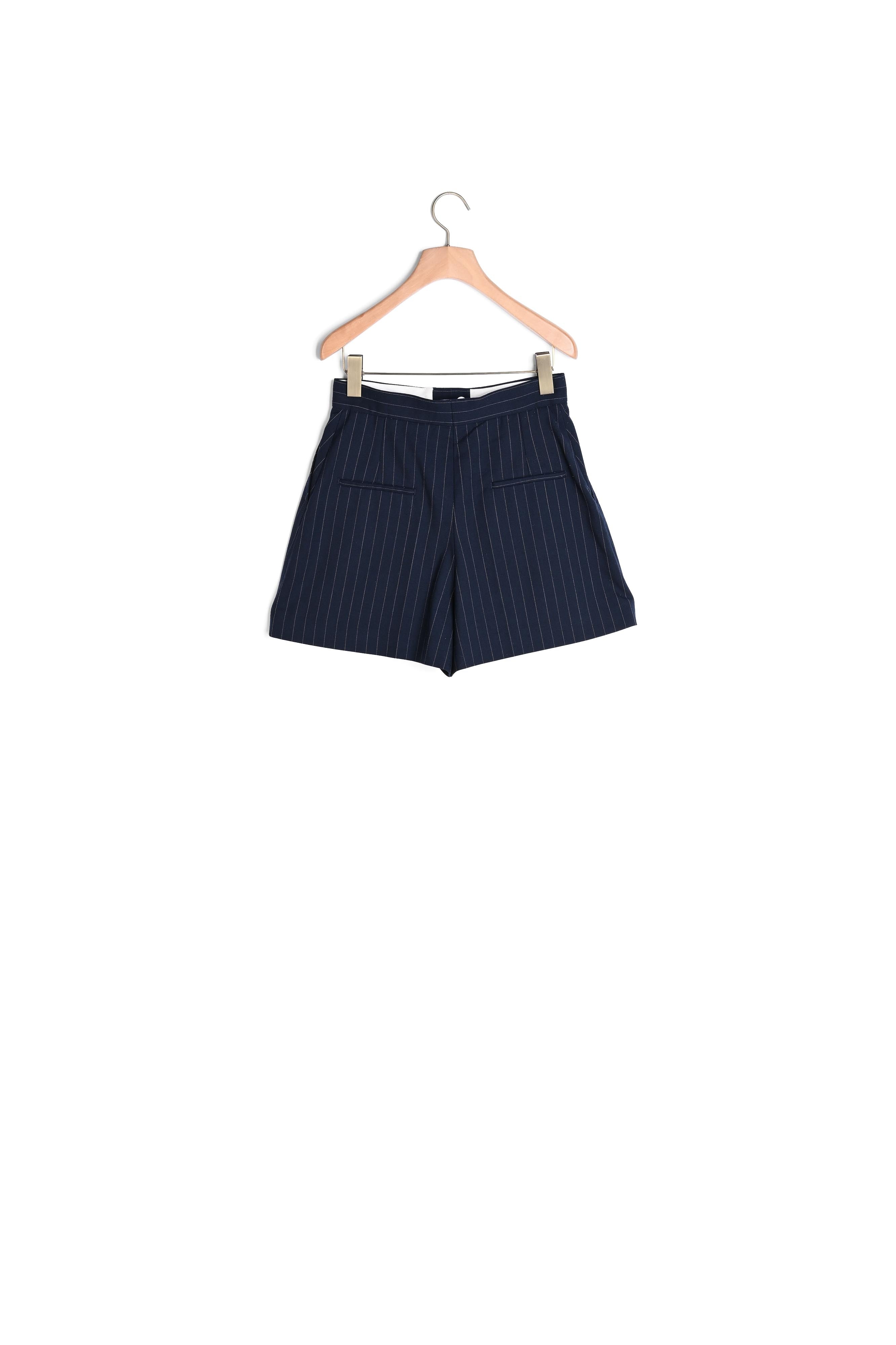 Short de tailleur à rayures Sandro seconde main