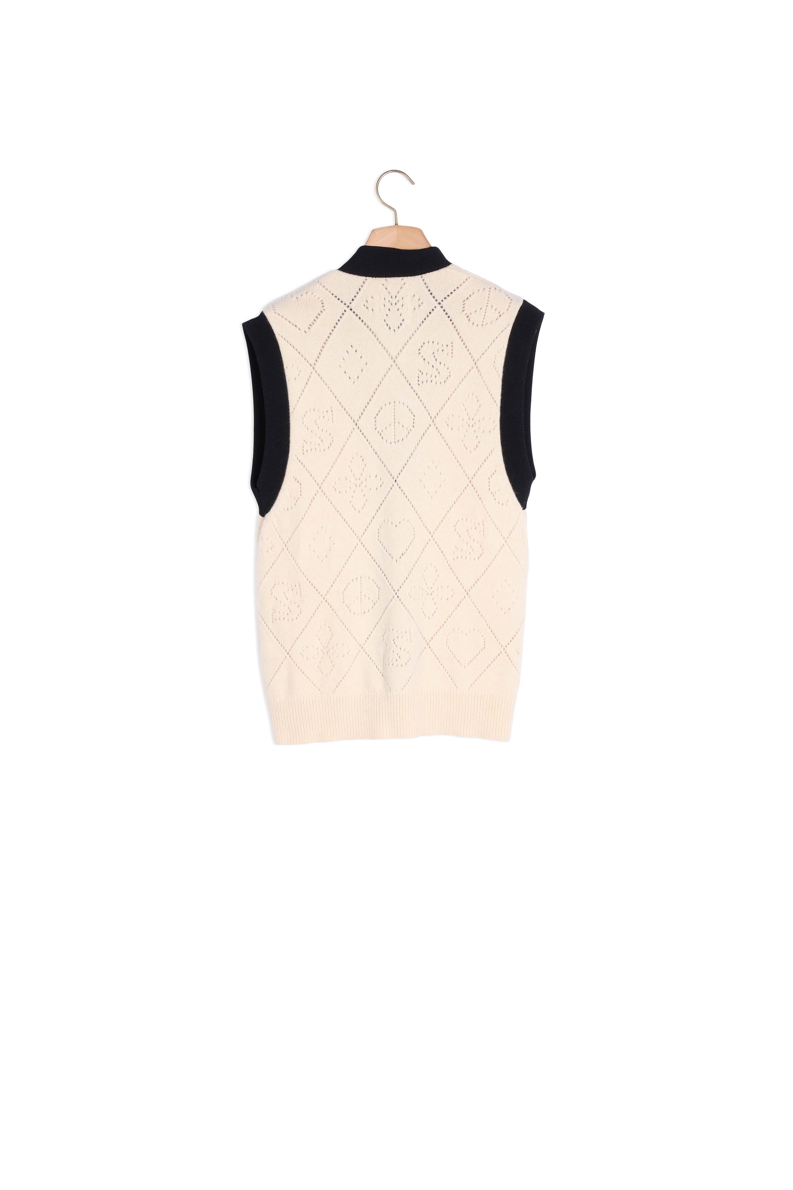 Cardi coat oversize sans manches Sandro seconde main