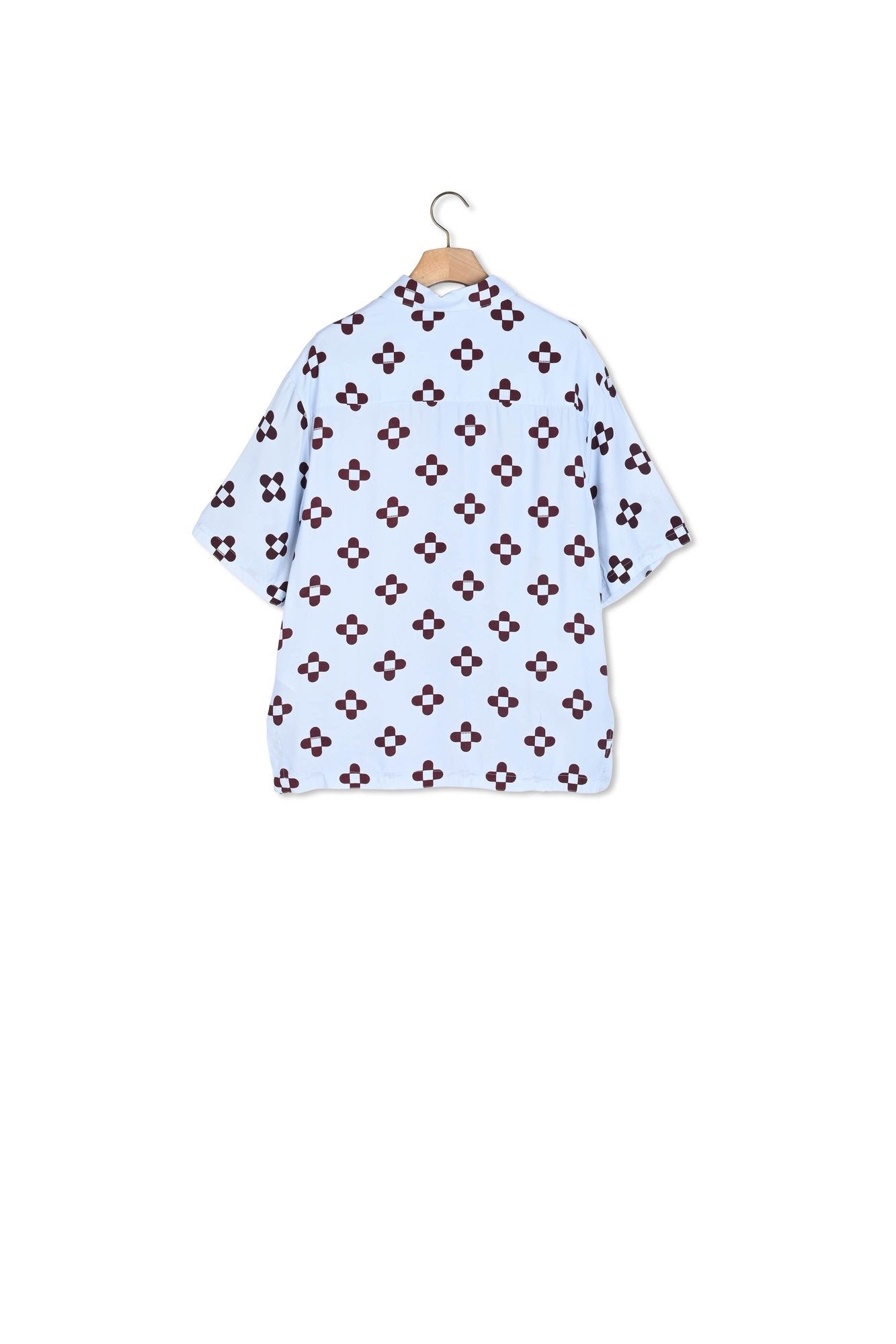 Chemise Cross Flower manches courtes Sandro seconde main