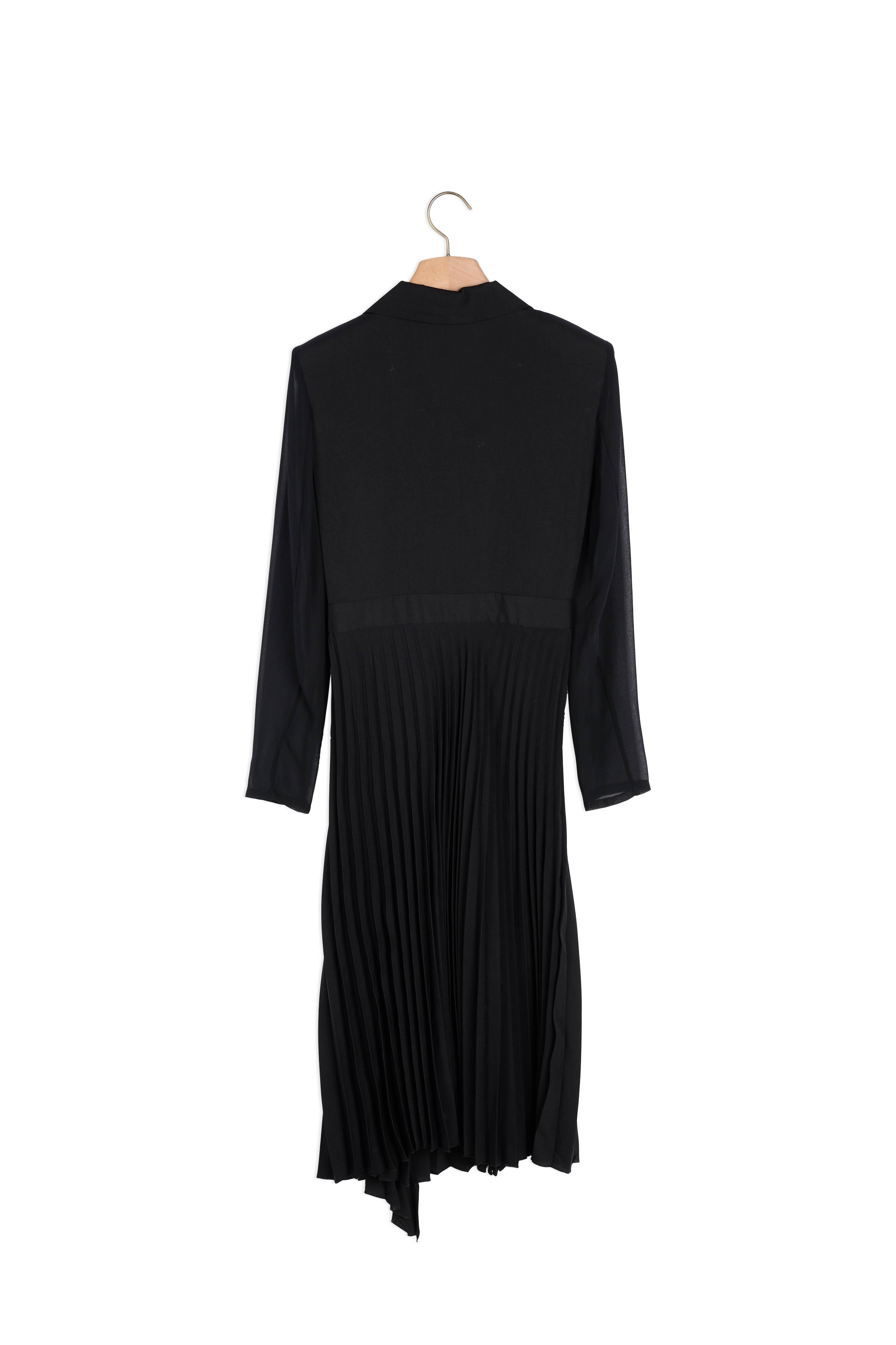 Robe bi-matière à manches longues Sandro seconde main