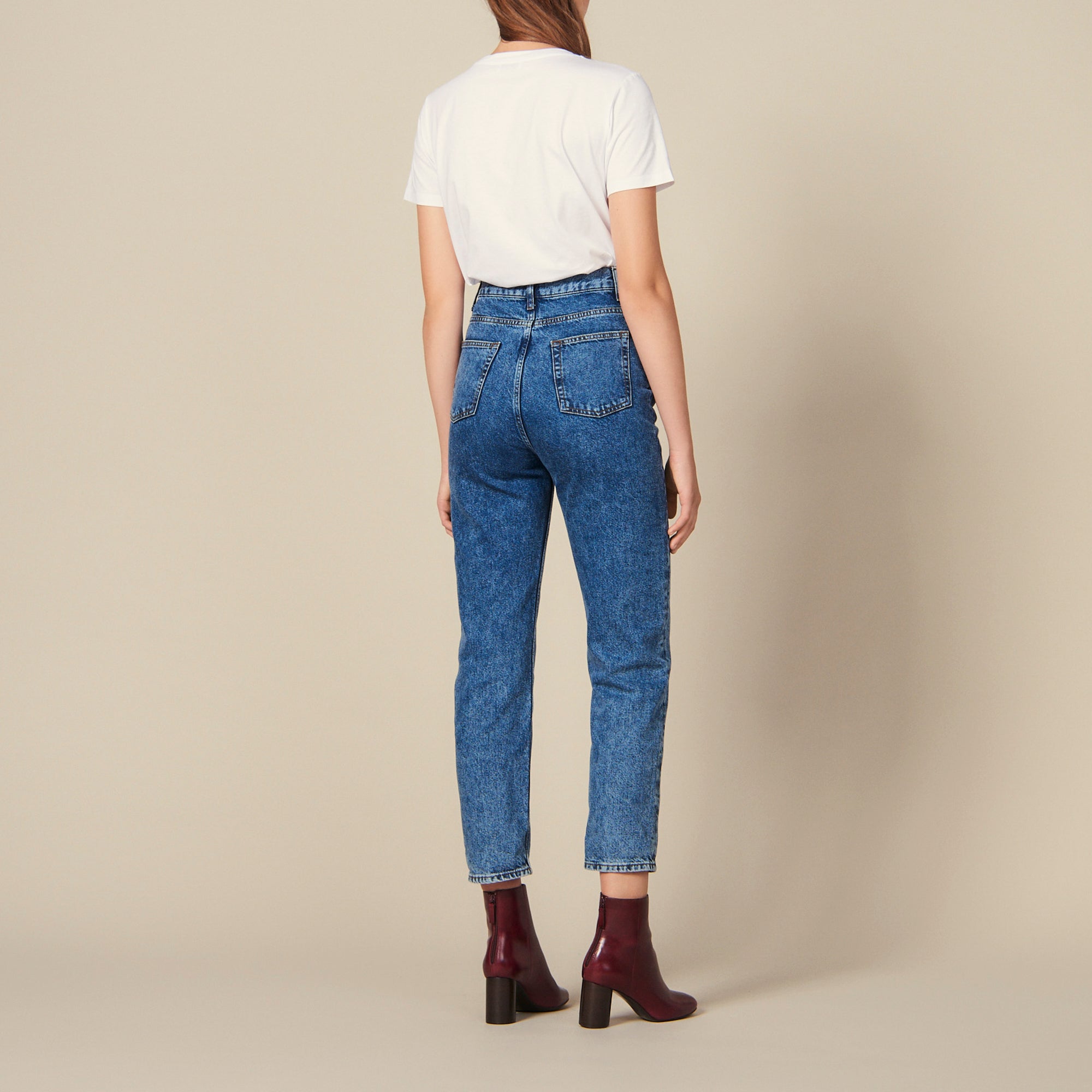 Jean délavé neige Sandro seconde main