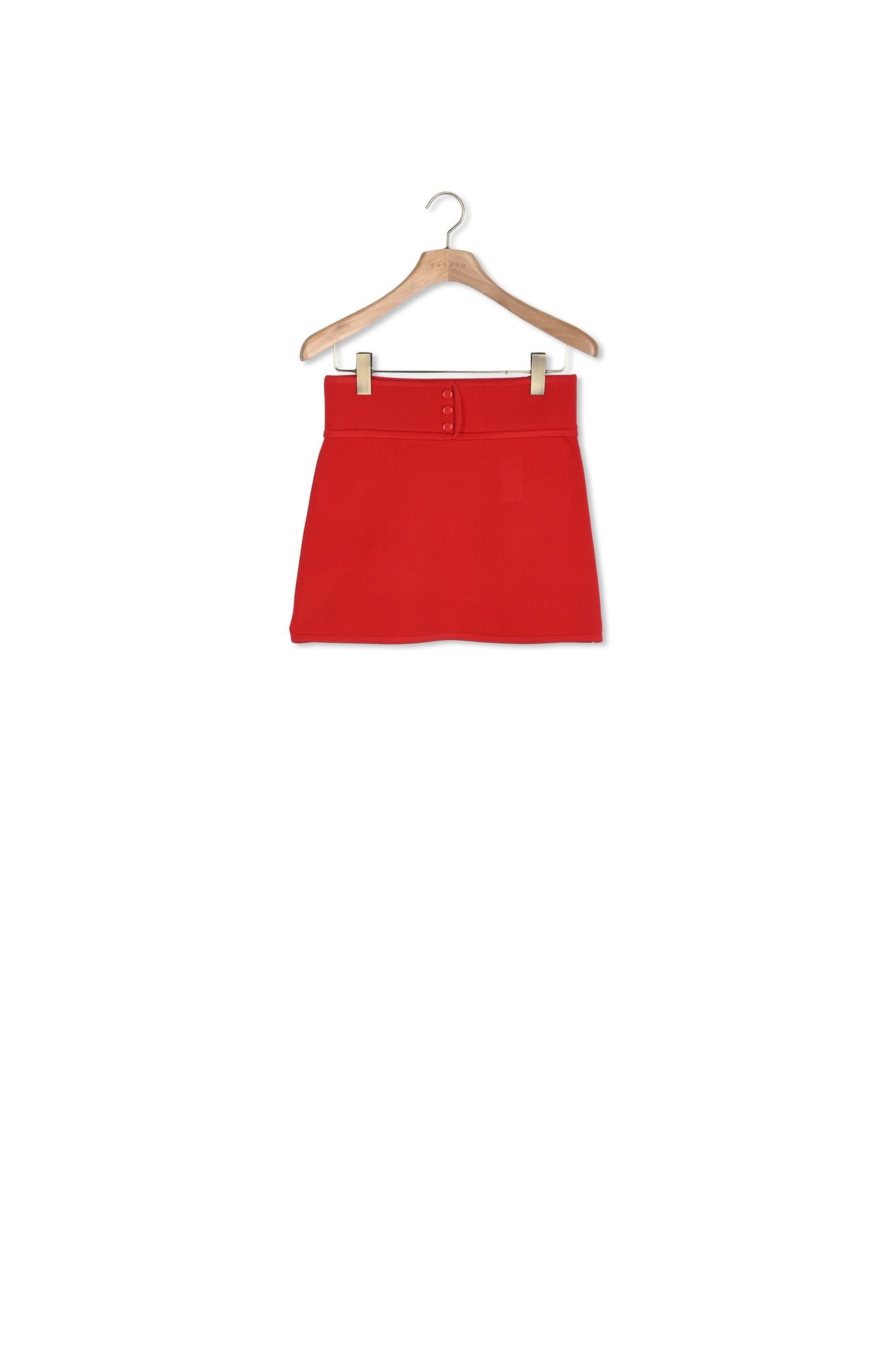 Jupe courte en maille Sandro seconde main