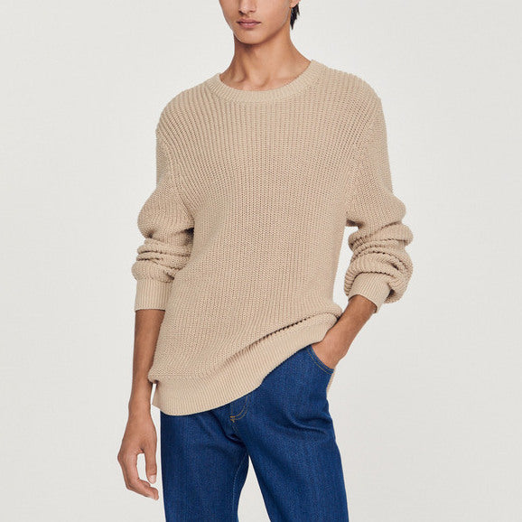 Pull en Maille côtelée Sandro seconde main