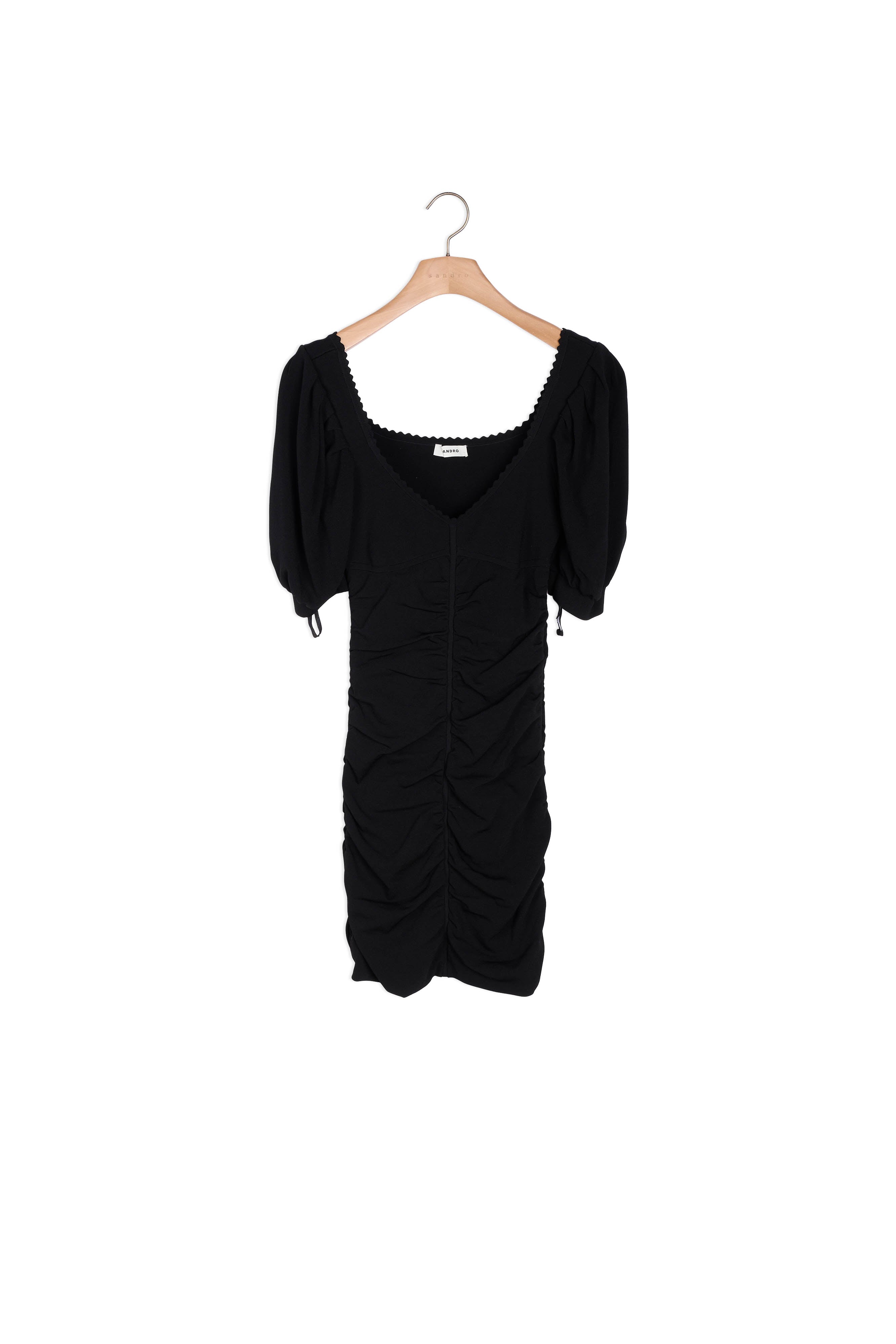 Robe froncée en Maille Sandro seconde main