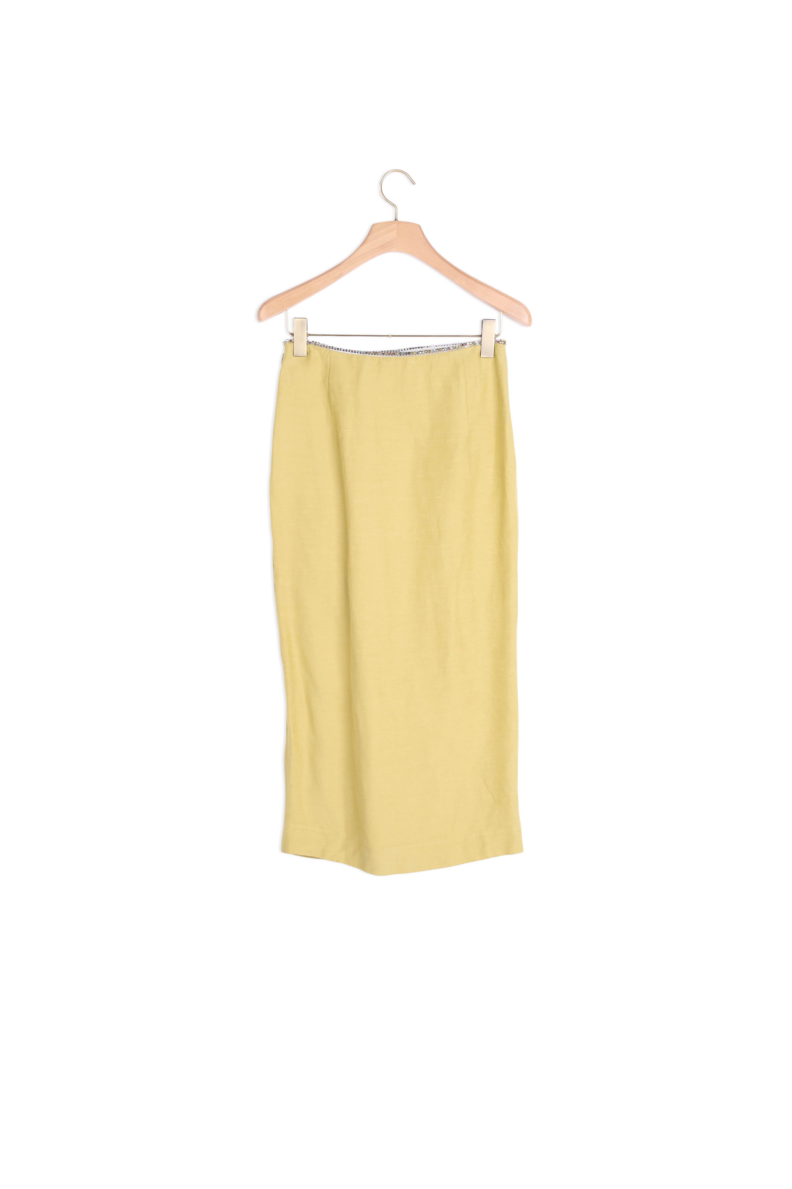 Jupe fendue strassée Sandro seconde main