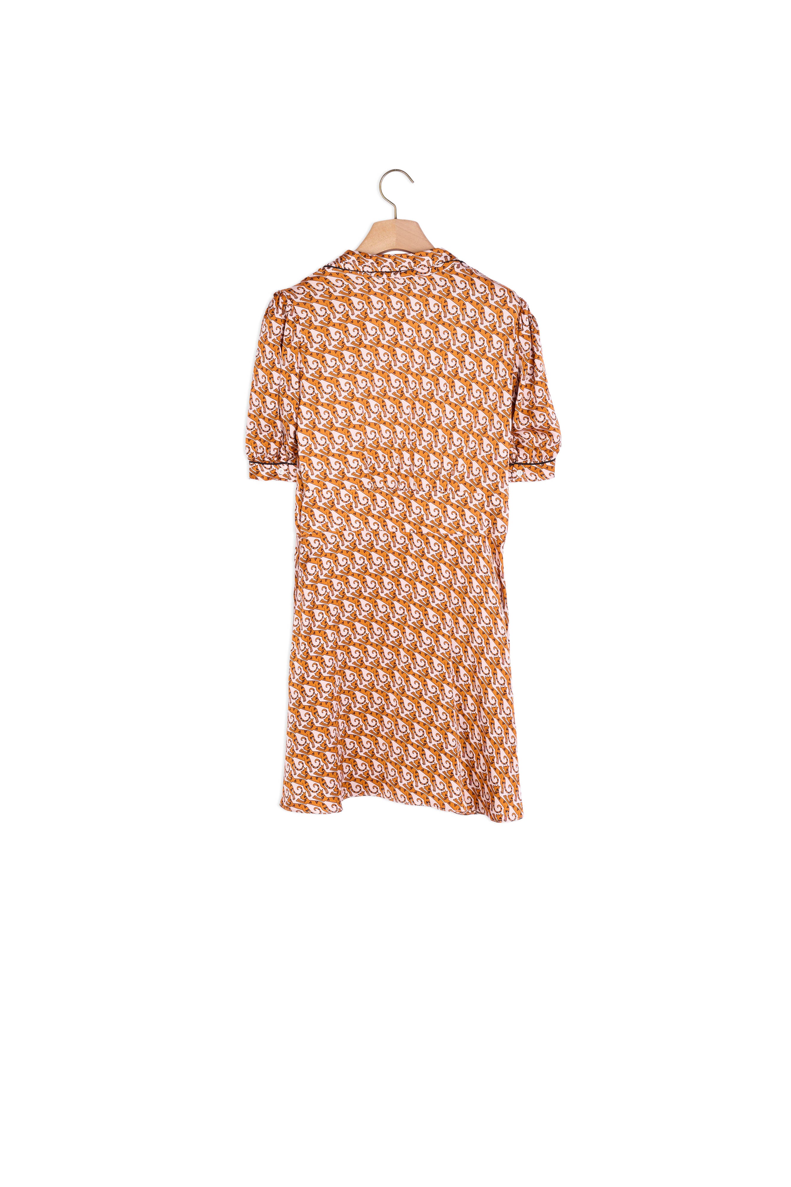 Robe courte imprimée Sandro seconde main