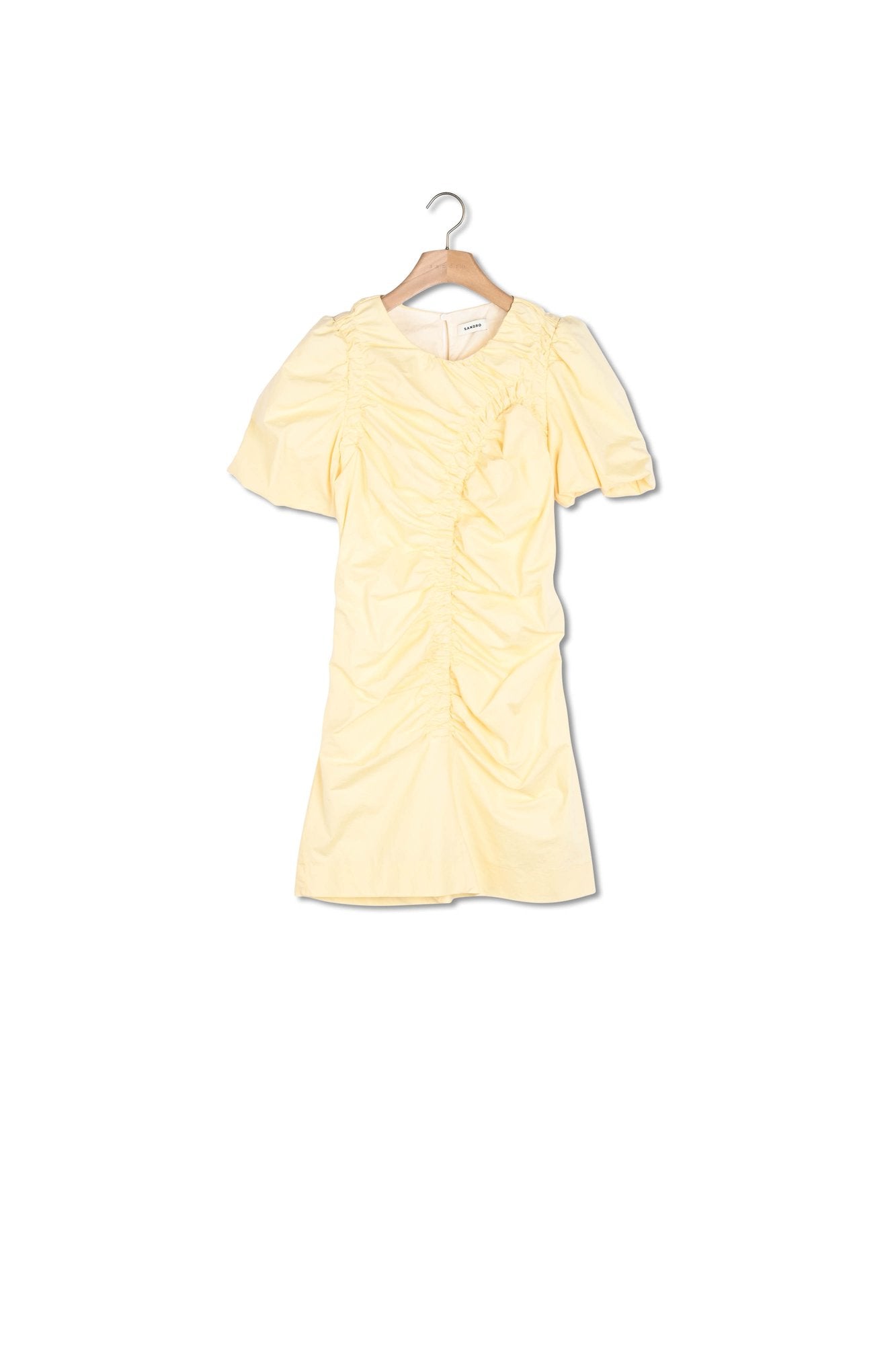 Robe courte froncée Sandro seconde main