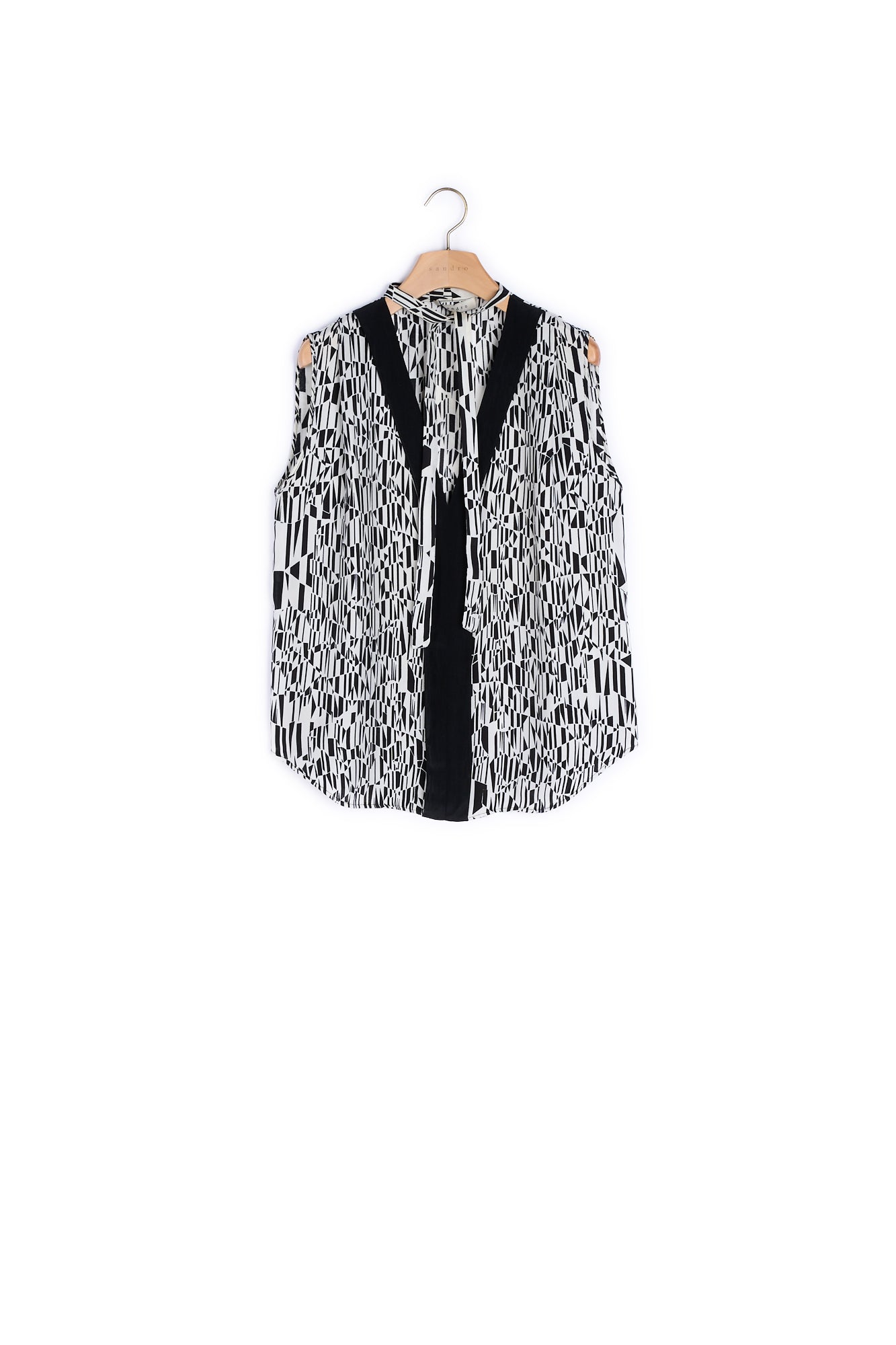 Top Ecru Sandro seconde main