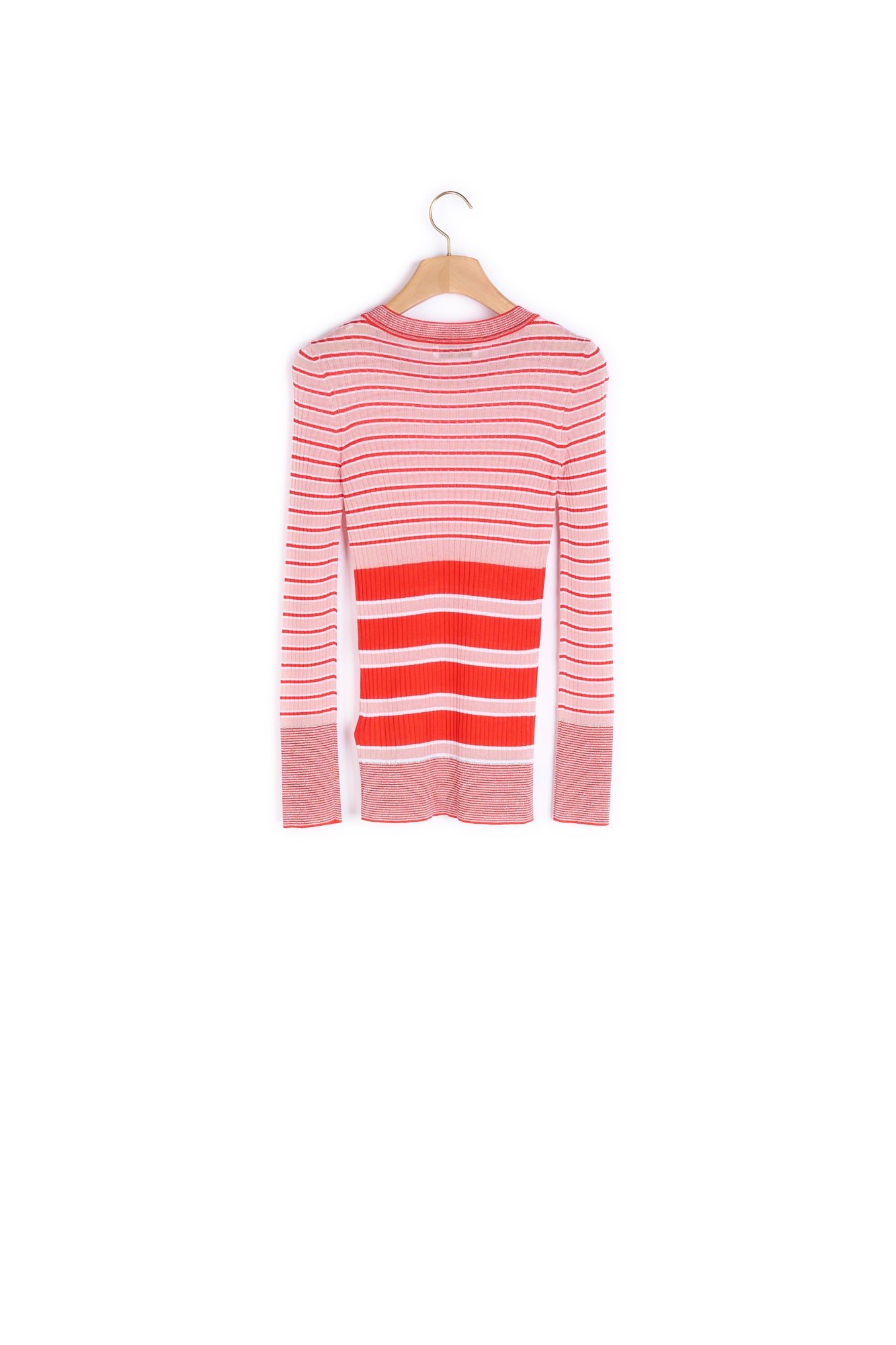 Pull fin à rayures de taille différente Sandro seconde main