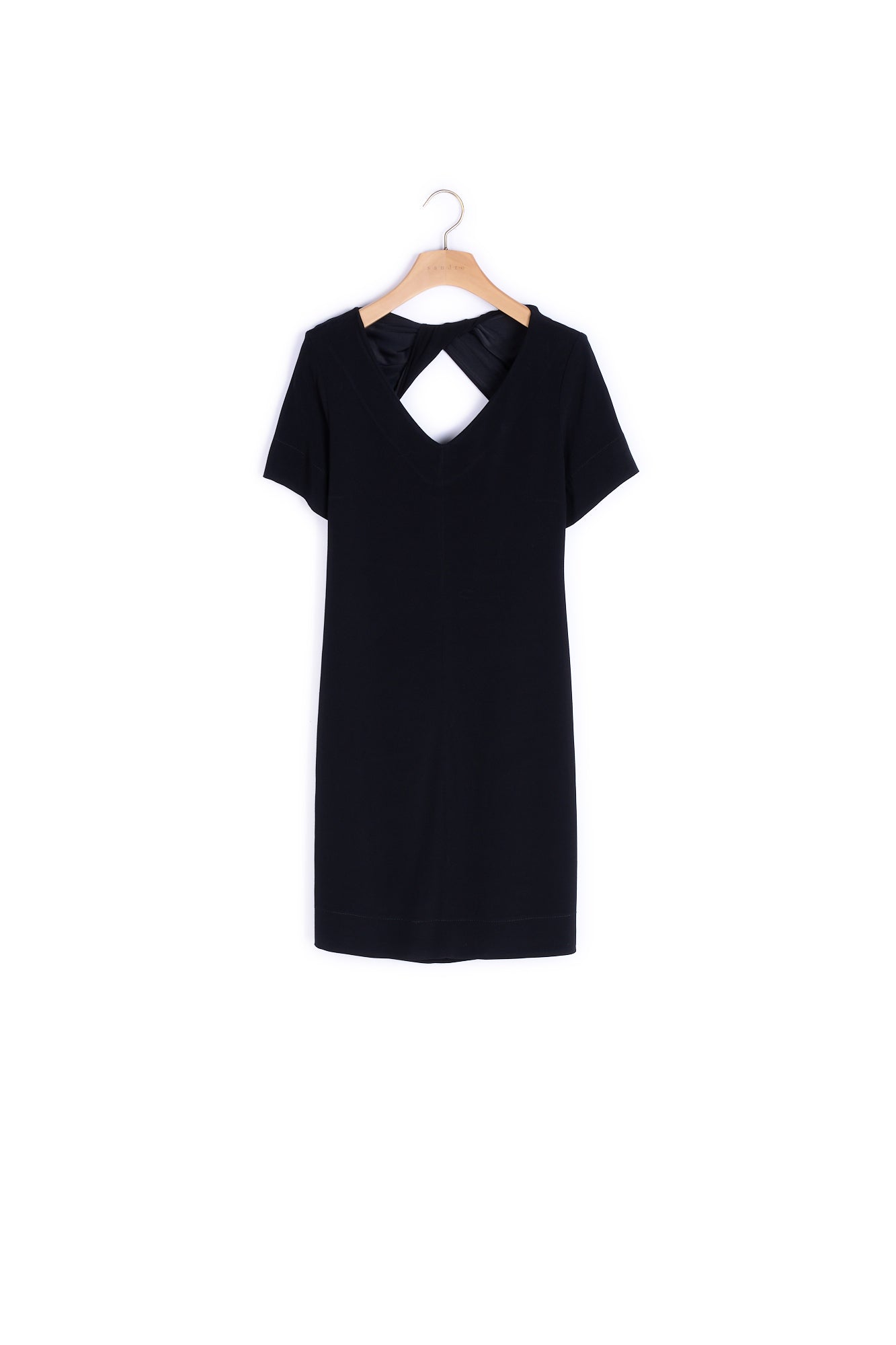ROBE Noire Sandro seconde main