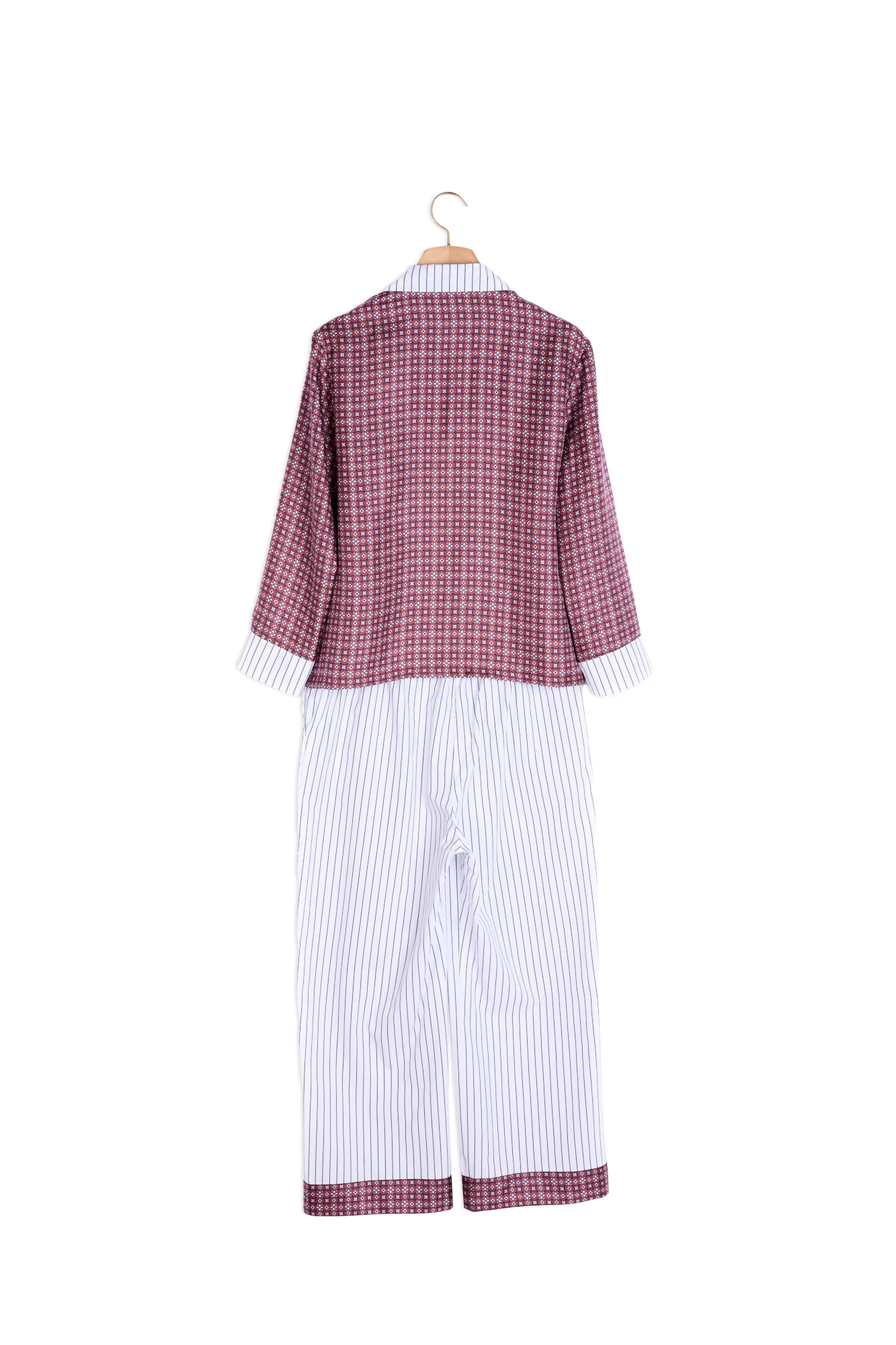 COMBINAISON Bordeaux Sandro seconde main