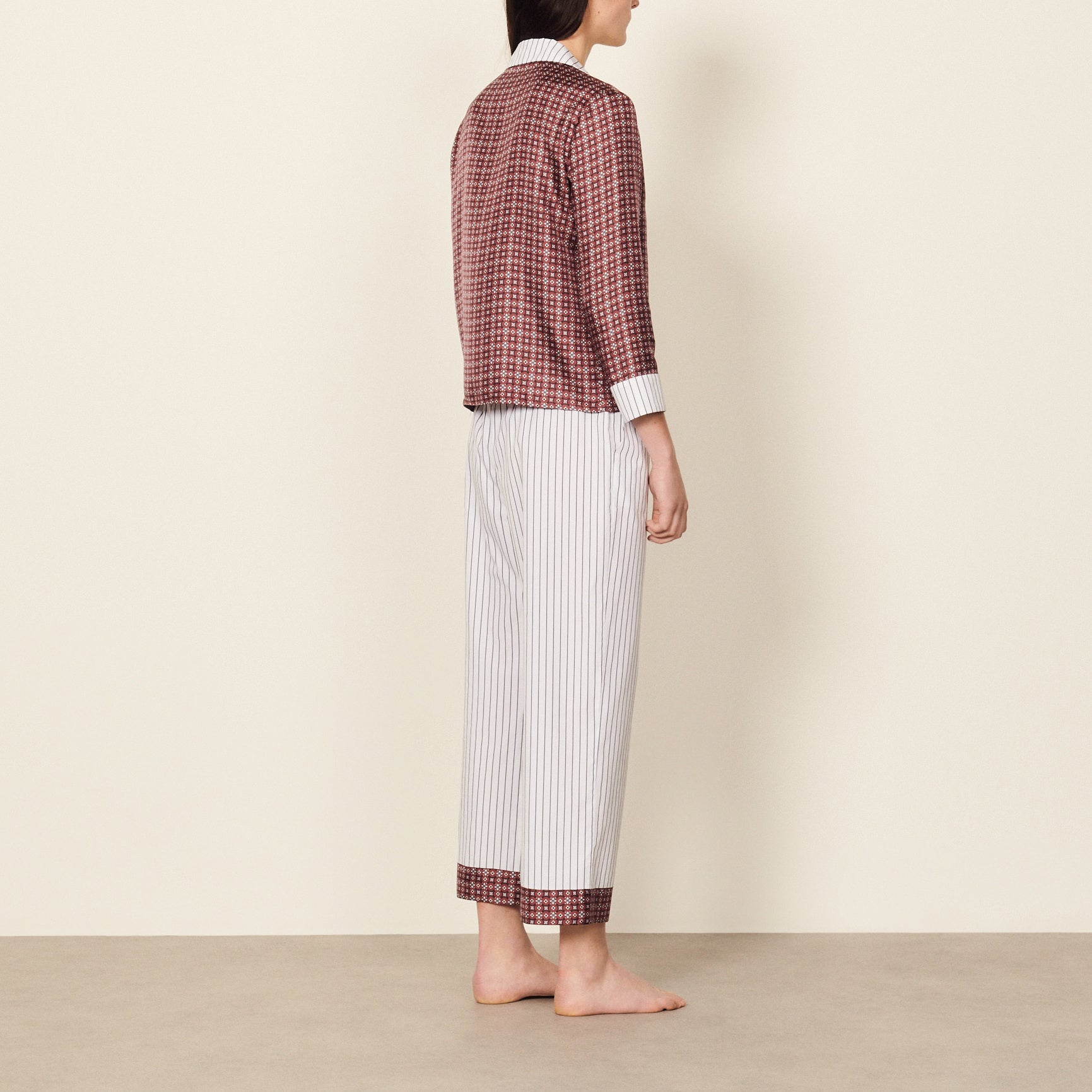 COMBINAISON Bordeaux Sandro seconde main